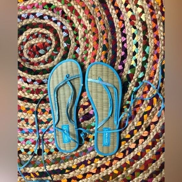 NWOT gladiator sandal flats 7 - Picture 1 of 2